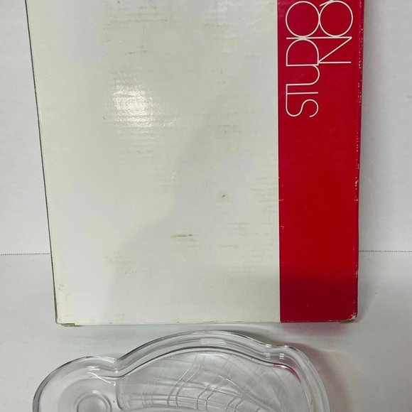 Christmas Holiday Bear Hostess Platter NIB Studio Nova 12” Adorable Vintage.. - Picture 4 of 5